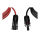 Solarkabel Verlängerungskabel 4mm² / 6mm² – Rot & Schwarz inkl. Solarstecker – PV-Kabel für Photovoltaikanlagen 6 mm² 0,5 m inkl. Stecker