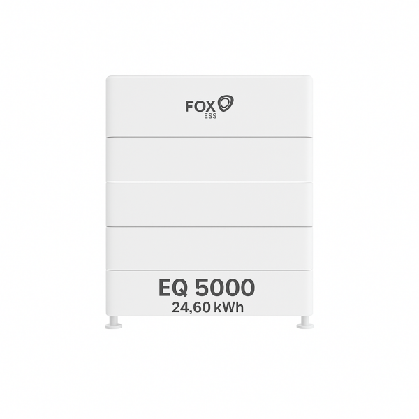Fox ESS EQ5000-L5 24,60 kWh – Hochvolt-Batteriespeicher mit LiFePO₄-Technologie