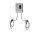 Fox ESS Wallbox C44KP2-E-1-C Dual 2×22 kW mit 2×5 m Typ-2-Ladekabel | V2G Ready | RFID | OCPP 2.0.1