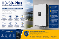 FOX ESS H3-50-Plus Hybrid-Wechselrichter 50 kW, 3-phasig,...