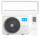 Midea Solstice 09 Multi-Split Innengerät 2,6 kW Weiß