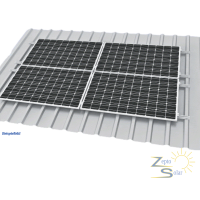 Trapezblech Montageset für 6 Module