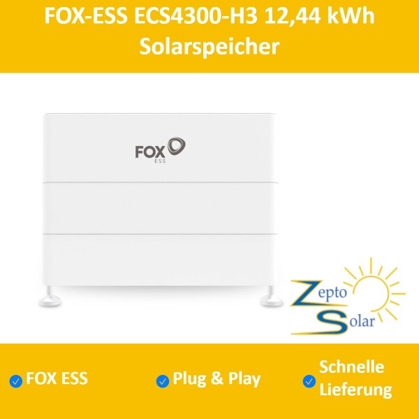 FOX-ESS ECS4300-H3 12,44 kWh Solarspeicher