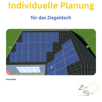 Photovoltaik-Komplettanlage 25,20 kWp für Ziegeldach – mit 25 kW Hybrid-Wechselrichter & 10,36 kWh Speicher