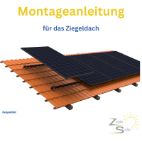 Photovoltaik-Komplettanlage 25,20 kWp für Ziegeldach – mit 25 kW Hybrid-Wechselrichter & 10,36 kWh Speicher