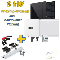 Photovoltaik-Komplettanlage 6,30 kWp für...