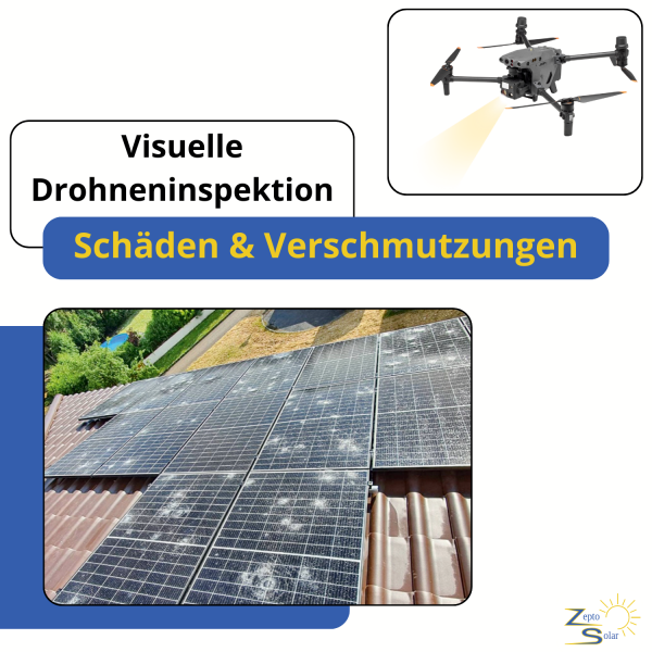 Visuelle Drohneninspektion – Schäden & Verschmutzungen erkennen